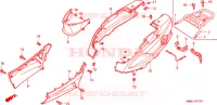 COPERTURA CORPO/ PORTATORE BAGAGLI per Honda SFX 50 1999