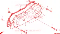 COPERTURA LATO SINISTRO per Honda SFX 50 1999