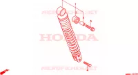 CUSCINO POSTERIORE per Honda SFX 50 1999
