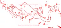 SMORZATORE SCARICO per Honda SFX 50 1999