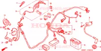BARDATURA FILO/ RINCULO IGNIZIONE/BATTERIA per Honda SFX 50 2000