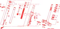 FORCELLA ANTERIORE/GAMBA STERZO per Honda SFX 50 2000