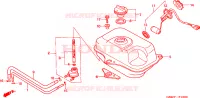 SERBATOIO COMBUSTIBILE per Honda SFX 50 2000
