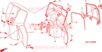 COPERTURA ANTERIORE/SCATOLA INTERNA per Honda SCOOPY 50 1996