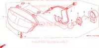 FANALE per Honda SCOOPY 50 1996