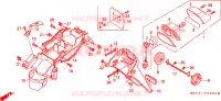 LUCE COMBINAZIONE POST./ PARAFANGO POSTERIORE per Honda SCOOPY 50 1996