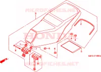 SEDILE per Honda SCOOPY 50 1996