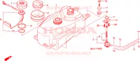 SERBATOIO COMBUSTIBILE per Honda SCOOPY 50 1996
