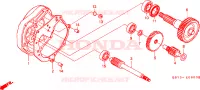 TRASMISSIONE per Honda SCOOPY 50 1996
