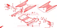 PANNELLO PAVIMENTO/PANNELLO PAVIMENTO per Honda NH 80 Suzuka factory 1989