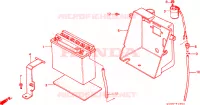 BATTERIA per Honda NH 80 1994