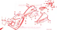 COPERTURA CENTRO/COPERTURA CORPO per Honda NH 80 1994