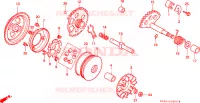 FACCIA AVVIAMENTO/AVVIATORE A TIRO per Honda NH 80 1994
