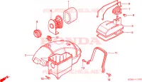 FILTRO ARIA per Honda NH 80 1994