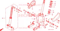 FORCELLA ANTERIORE per Honda NH 80 1994