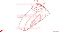 PARAFANGO ANTERIORE per Honda NH 80 1994