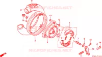 RUOTA POSTERIORE per Honda NH 80 1994