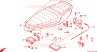 SEDILE per Honda NH 80 1994