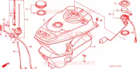 SERBATOIO COMBUSTIBILE per Honda NH 80 1994