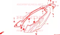 COPERTURA LATO per Honda NSR 50 2000