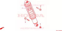 CUSCINO POSTERIORE per Honda NSR 50 2000