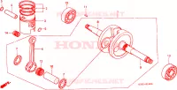 ALBERO A GOMITI/PISTONE per Honda SHADOW 50 1998