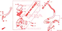 CILINDRO MAESTRO FRENO per Honda SHADOW 50 1998