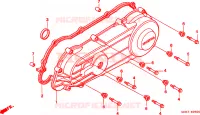 COPERTURA CASSA MANOVELLA(1) per Honda SHADOW 50 1998