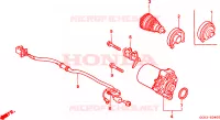MOTORE AVVIAMENTO per Honda SHADOW 50 1998