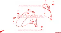 PARAFANGO ANTERIORE per Honda SHADOW 50 1998