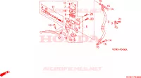 FRENO ANTERIORE CILINDRO MAESTRO per Honda X8R 50 CROSS SPORT 1998