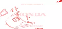 SPOILER POSTERIORE per Honda X8R 50 SUPER SPORT 2000