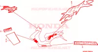 STRISCIA(2) per Honda X8R 50 SUPER SPORT 2000