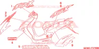 STRISCIA(4) per Honda X8R 50 CROSS SPORT 1998