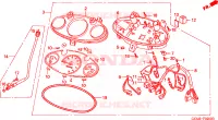 TACHIMETRO per Honda X8R 50 CROSS SPORT 1998