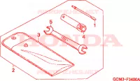 UTENSILI per Honda X8R 50 CROSS SPORT 1998