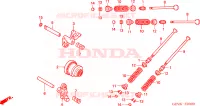 ALBERO A CAMME/VALVOLA(NPS505/6) per Honda ZOOMER 50 2009