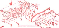 BRACCIO OSCILLANTE/ COPERTURA CASSA MANOVELLA per Honda ZOOMER 50 2009