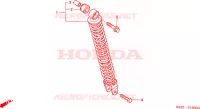 CUSCINO POSTERIORE per Honda ZOOMER 50 2009