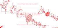 FACCIA AVVIAMENTO/ ASSE AVVIATORE A TIRO per Honda ZOOMER 50 2009
