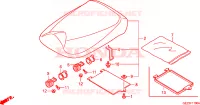 SEDILE per Honda ZOOMER 50 2009