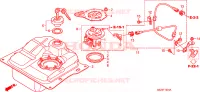 SERBATOIO COMBUSTIBILE per Honda ZOOMER 50 2009
