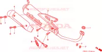 SMORZATORE SCARICO  per Honda ZOOMER 50 2009