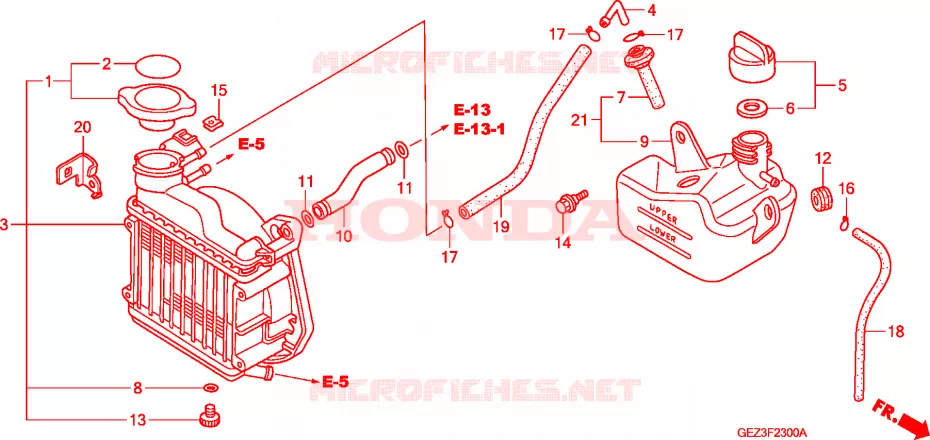 RADIATORE Honda SCOOTER 50 ZOOMER 2007  NPS506