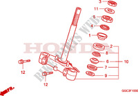 GAMBA STERZO per Honda SCR 110 2011