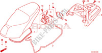 SEDILE per Honda SCR 110 2011