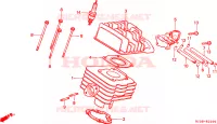 CILINDRO/TESTATA per Honda SCOOPY 50 1994