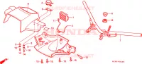 CONDOTTO MANIGLIA/ COPERTURA MANIGLIA per Honda SCOOPY 50 1994