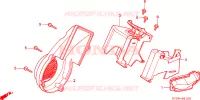 COPERTURA VENTILATORE/PROTEZIONE ANTITERMICA per Honda SCOOPY 50 1994