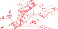 CORPO TELAIO per Honda SCOOPY 50 1994